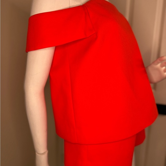 C/MEO Collective Orange Off-Shoulder Romper. #159 - Picture 8 of 16